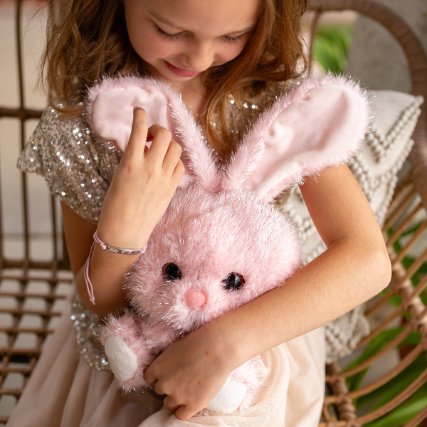 Shimmers Bunny Plush 8"-10"H
