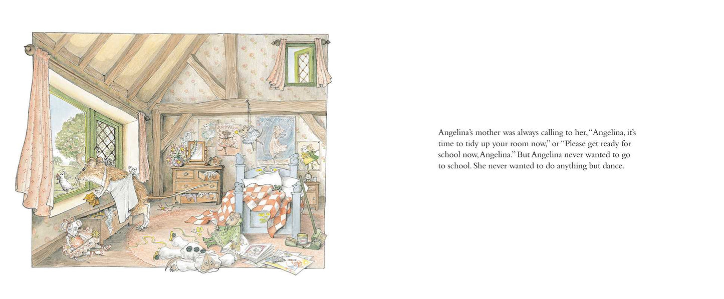 Angelina Ballerina by Katharine Holabird: Hardcover; 32 pages / English