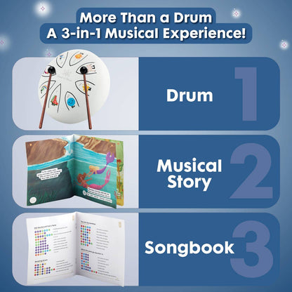 Dylan's Dream Drum Steel Tongue Drum Songbook, Bedtime Story